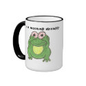 is it morning already? frog mug