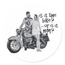 Is it the bike or is it him? stickers