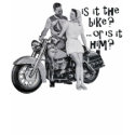 Is it the bike or is it him? t-shirts