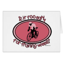 Is It Too Early For Training Wheels? Card