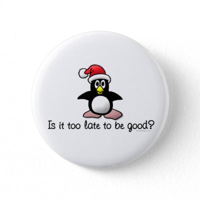 Is It Too Late To Be Good? buttons
