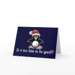 Is It Too Late To Be Good? Cards