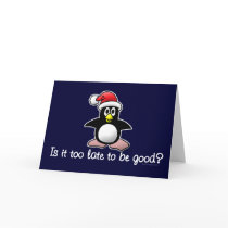 Is It Too Late To Be Good? Cards