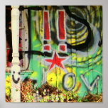 is it too much grafitti? posters