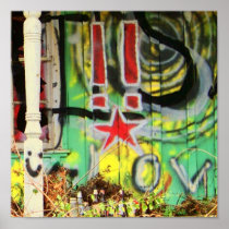 is it too much grafitti? print