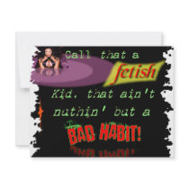Is that a fetish? invitations