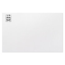 Is the boom down? Words with grey gates Customized Stationery