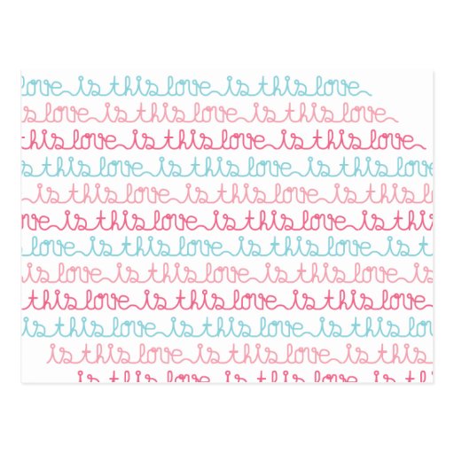 Is this Love Postcard