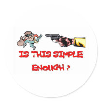 Is this simple enough stickers