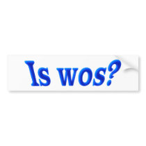 is where it Bavaria Bavarian Bavarian Bumper Sticker