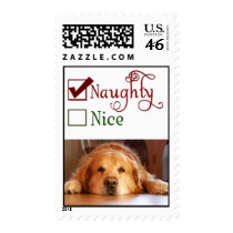 Is your dog naughty or nice? postage by aslentz Is your dog naughty or nice? postage