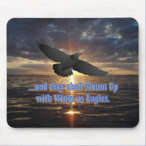Isa. 40:31 Wings as Eagles Scripture Mouse Pad mousepads