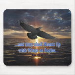 Isa. 40:31 Wings as Eagles Scripture Mouse Pad