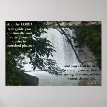 Isa 58:11 posters
