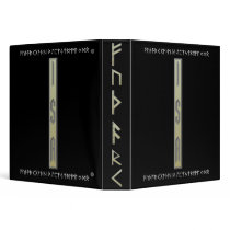Isa Rune gold binders