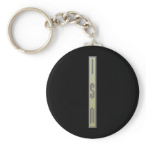 Isa Rune gold Key Chain