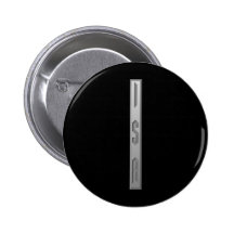 Isa Rune grey Pinback Buttons