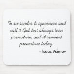 Isaac Asimov Mouse Pad