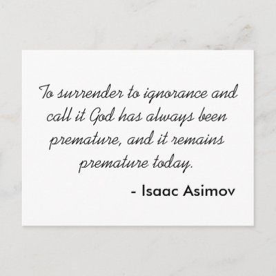 isaac asimov quotes. Isaac Asimov Postcards by
