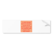 isaac asimov quote bumper sticker