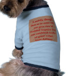 isaac asimov quote pet clothing
