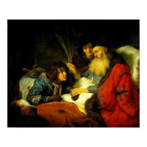 Isaac Blesses Jacob instead of Esau posters