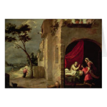 Isaac Blessing Jacob Card