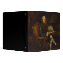Isaac Egmont von Chasot at his Desk , 1750 Vinyl Binder