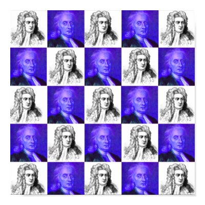 Isaac Newton pop art Posters by Dynomoose