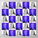 Isaac Newton pop art Posters