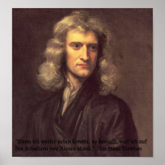 Isaac Newton Posters 