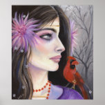 Isabella and the Cardinal Poster