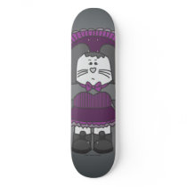 Isabella Bunny Cartoon Bo Peep Costume Skateboard