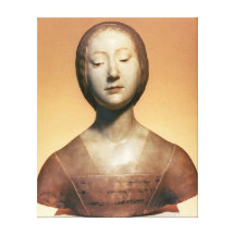 Isabella di Aragona  Princess of Naples, 1488 Gallery Wrap Canvas