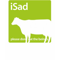 iSad Cow Vegan or Vegetarian T-shirt
