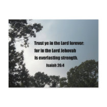 Isaiah 26:4 post cards