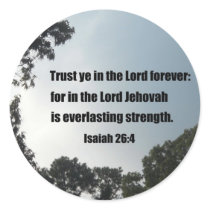Isaiah 26:4 stickers