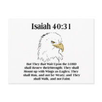 Isaiah 40:31 Card Post Card