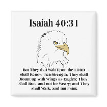 Isaiah 40:31 Magnet