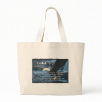 ISAIAH 40:31  Mount up with wings as EAGLES Canvas Bags