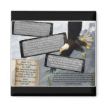 ISAIAH 40:31 MOUNT UP WITH WINGS AS EAGLES REFRIGERATOR MAGNETS