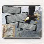 ISAIAH 40:31 MOUNT UP WITH WINGS AS EAGLES MOUSE PADS