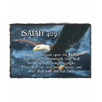 ISAIAH 40:31  Mount up with wings as EAGLES Tshirt