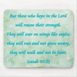 isaiah 40-31 mouse pads