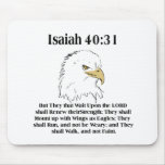 Isaiah 40:31 Mousepad