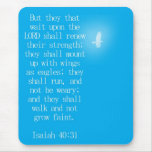 Isaiah 40:31 mousepads