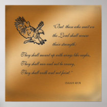 Isaiah 40:31 Poster