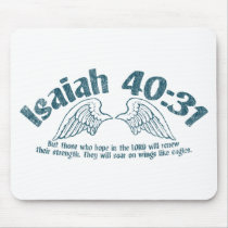 Isaiah 40:31 Vintage Mousepads