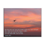 Isaiah 40:3 Sunrise Post Cards