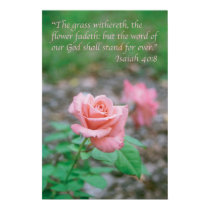 Isaiah 40:8 posters